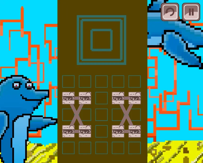 Скриншот 2 к игре Dolphins-cyborgs and open space
