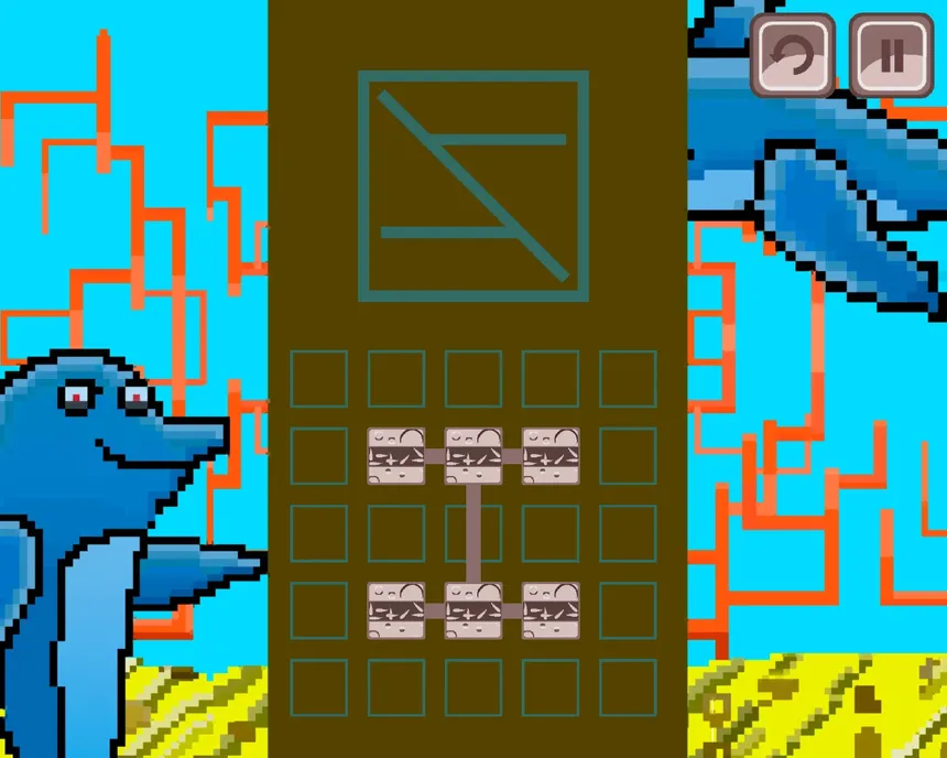 Скриншот 3 к игре Dolphins-cyborgs and open space