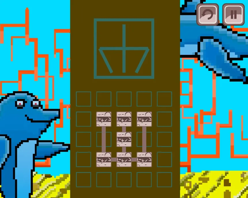 Скриншот 4 к игре Dolphins-cyborgs and open space
