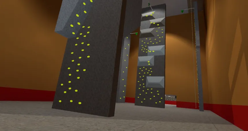 Скриншот 1 к игре Indoor Rock Climbing VR