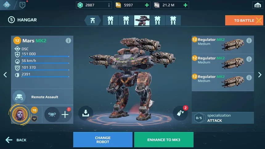 Скриншот 6 к игре War Robots