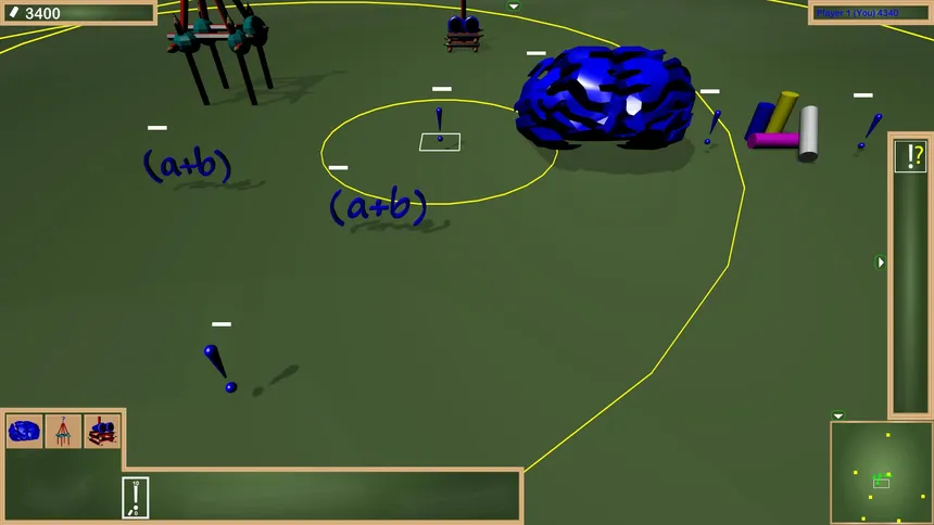 Скриншот 1 к игре Math RTS