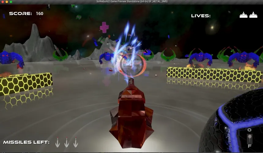 Скриншот 1 к игре Sol Galaxy Defender