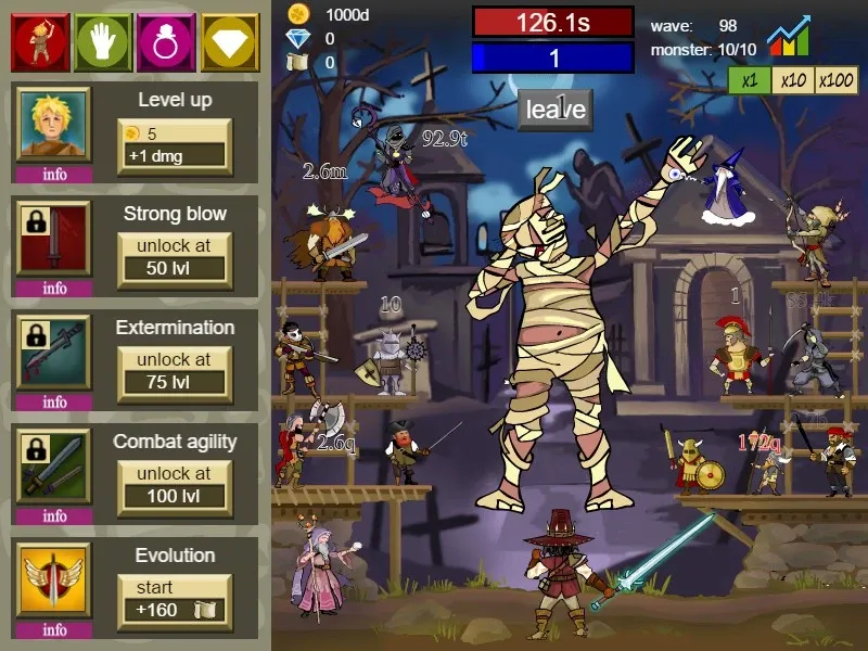 Скриншот 1 к игре Click&Fight