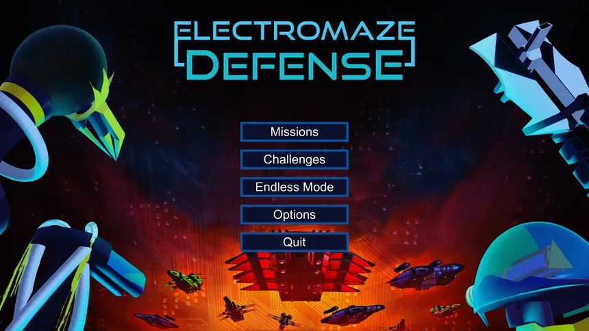 Скриншот 1 к игре Electromaze Tower Defense