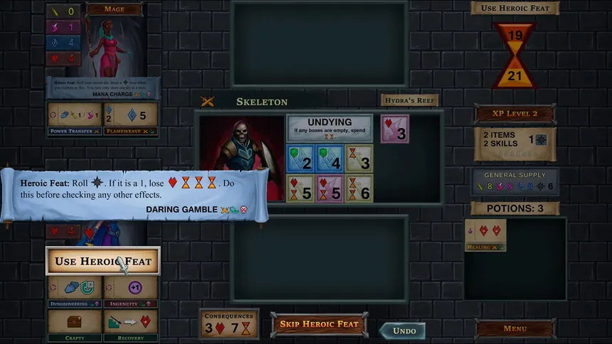 Скриншот 4 к игре One Deck Dungeon