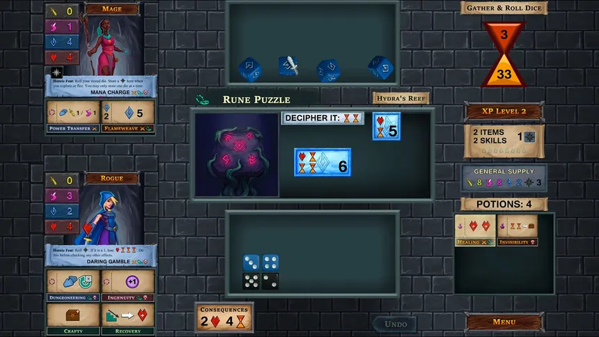 Скриншот 5 к игре One Deck Dungeon