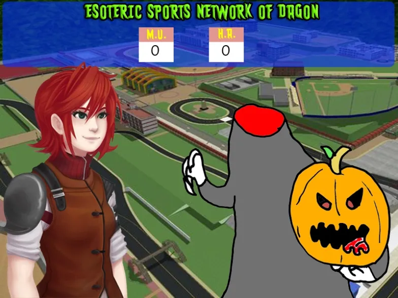 Скриншот 3 к игре Army of Tentacles: (Not) A Cthulhu Dating Sim: Black GOAT of the Woods Edition