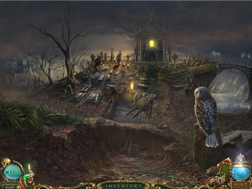 Скриншот 1 к игре Haunted Legends: The Undertaker Collector's Edition