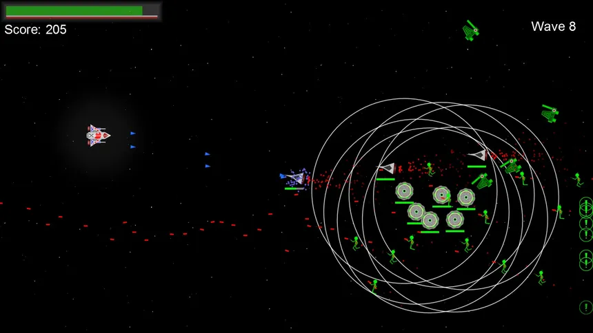 Скриншот 2 к игре Asteroidiga