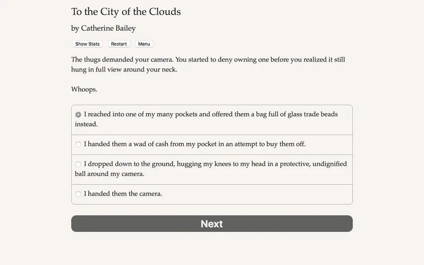 Скриншот 3 к игре To the City of the Clouds