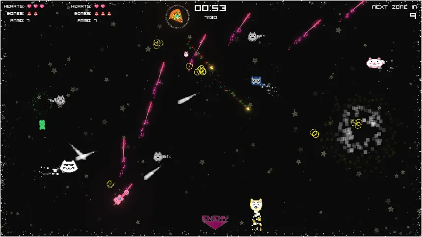 Скриншот 1 к игре NYAN DESTROYER