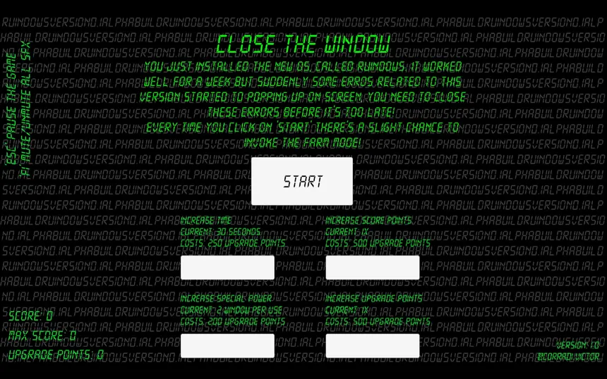 Скриншот 1 к игре Close the Window!