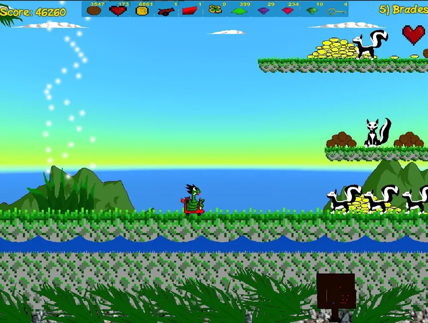 Скриншот 3 к игре Stinky Snake