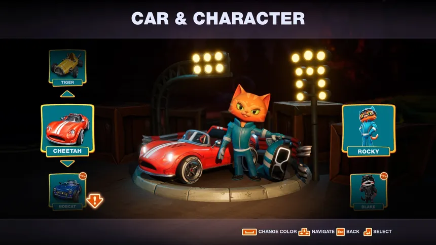 Скриншот 1 к игре Meow Motors