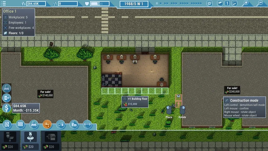 Скриншот 2 к игре Game Dev Studio