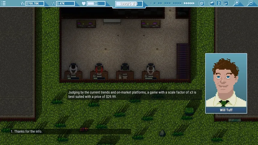 Скриншот 7 к игре Game Dev Studio