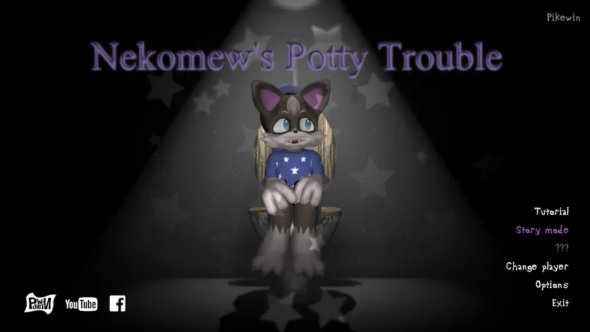 Скриншот 1 к игре Nekomew's Potty Trouble