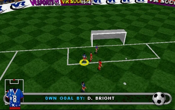 Скриншот 2 к игре VR Soccer '96