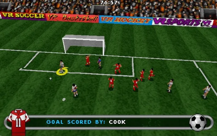 Скриншот 3 к игре VR Soccer '96