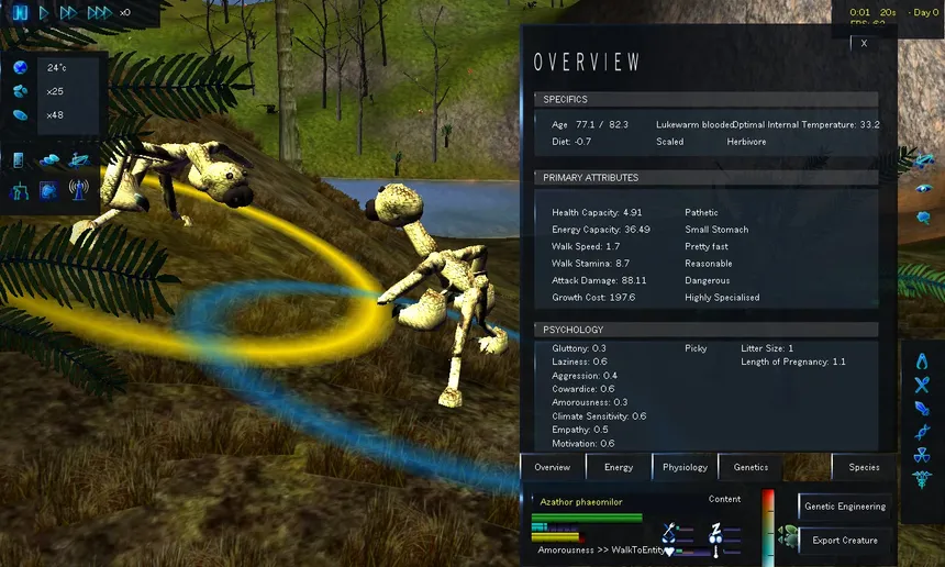 Скриншот 1 к игре Species: Artificial Life, Real Evolution