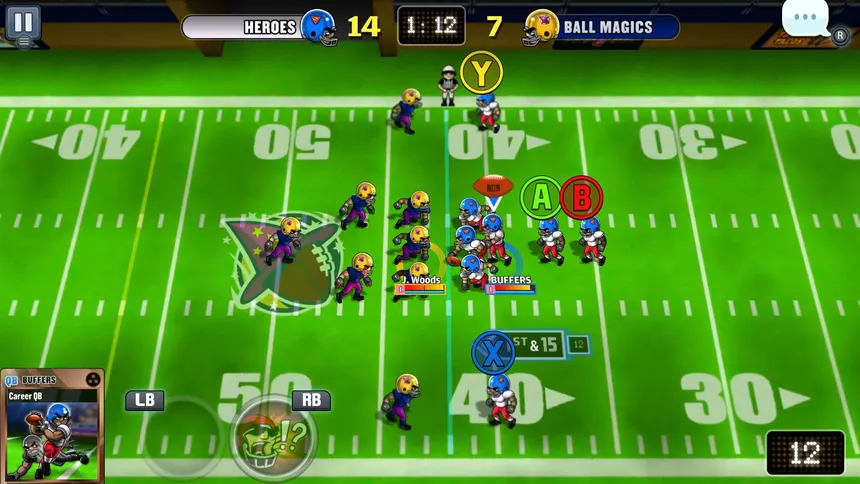 Скриншот 2 к игре Football Heroes Turbo