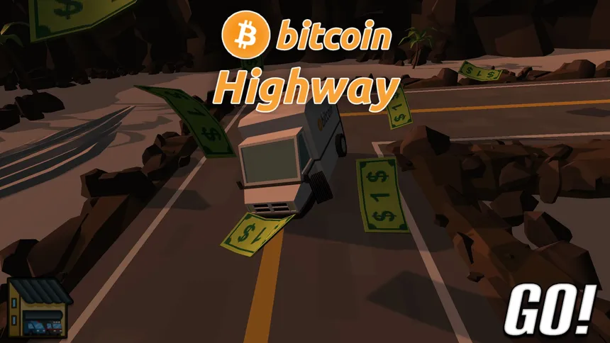 Скриншот 1 к игре Bitcoin highway
