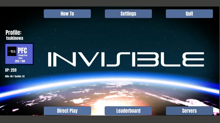 Скриншот 1 к игре INVISIBLE