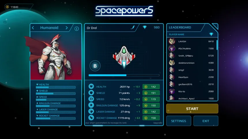 Скриншот 5 к игре Spacepowers