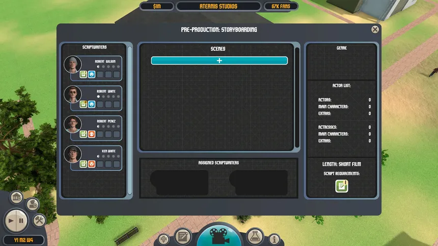 Скриншот 8 к игре Filmmaker Tycoon