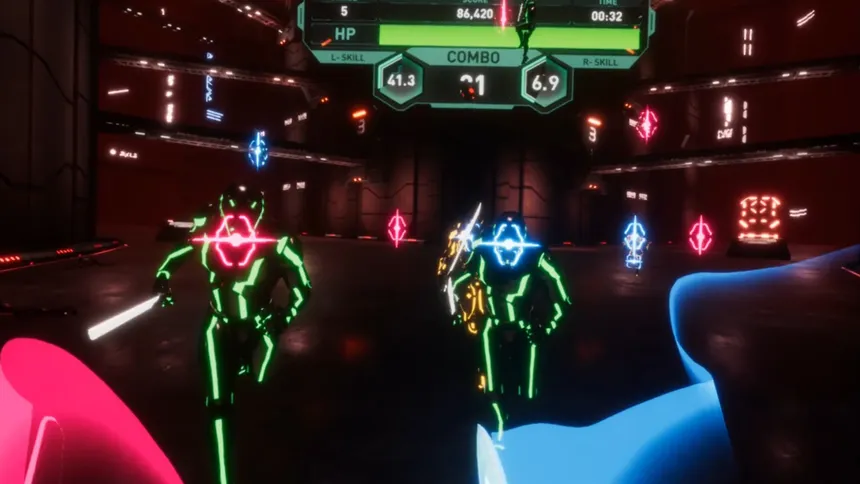 Скриншот 1 к игре Bladeline VR
