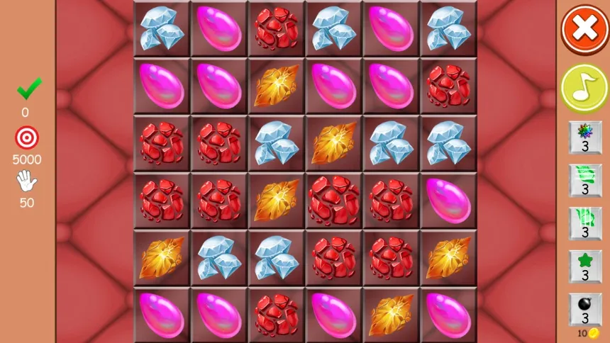 Скриншот 1 к игре Mighty Gemstones