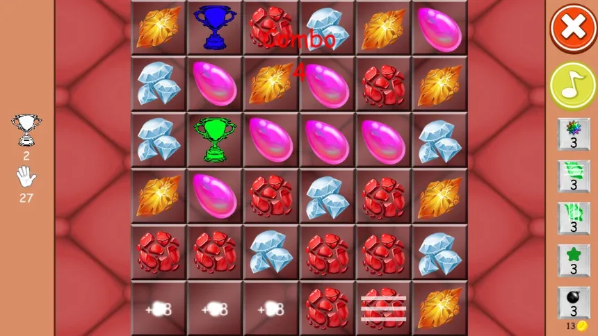 Скриншот 3 к игре Mighty Gemstones