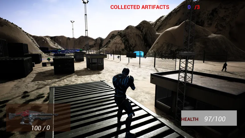 Скриншот 1 к игре Cyborg Invasion Shooter 2: Battle Of Earth