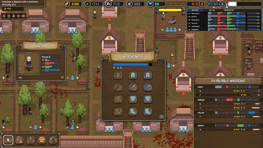 Скриншот 1 к игре Ninja Tycoon
