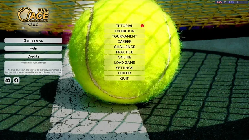 Скриншот 5 к игре Full Ace Tennis Simulator