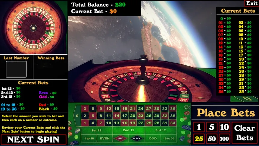 Скриншот 2 к игре Roulette Simulator