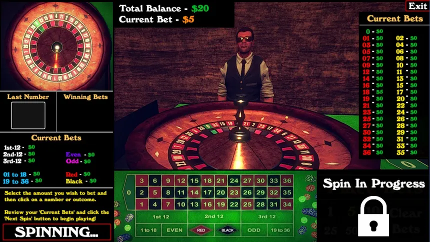 Скриншот 3 к игре Roulette Simulator