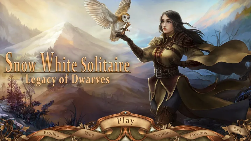 Скриншот 1 к игре Snow White Solitaire. Legacy of Dwarves