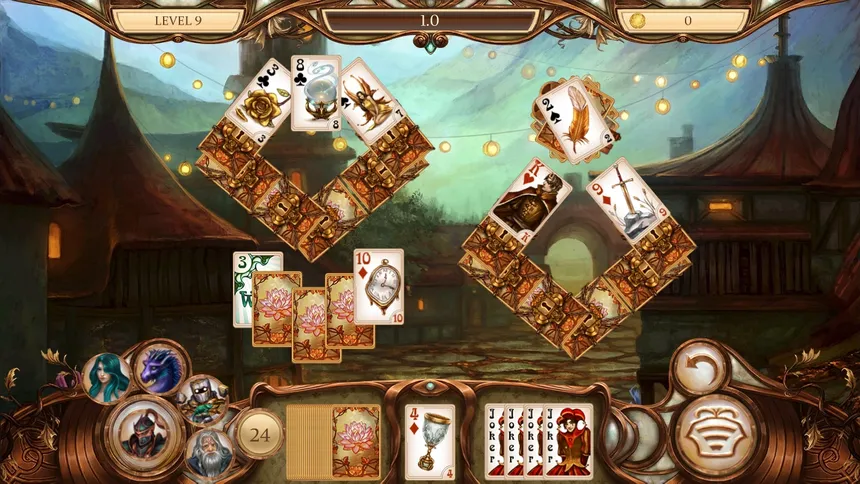 Скриншот 2 к игре Snow White Solitaire. Legacy of Dwarves