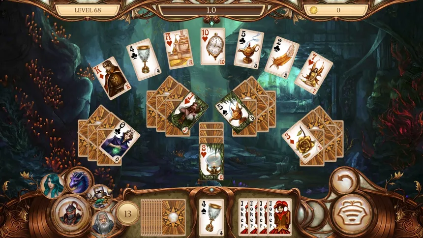 Скриншот 4 к игре Snow White Solitaire. Legacy of Dwarves
