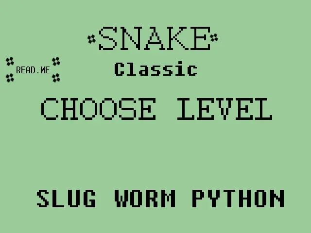 Скриншот 1 к игре Snake Classic