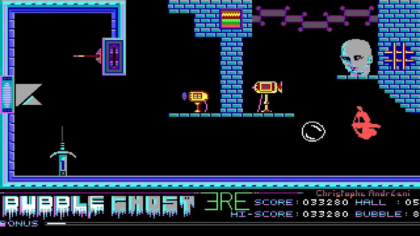 Скриншот 2 к игре Bubble Ghost