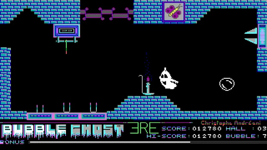 Скриншот 4 к игре Bubble Ghost