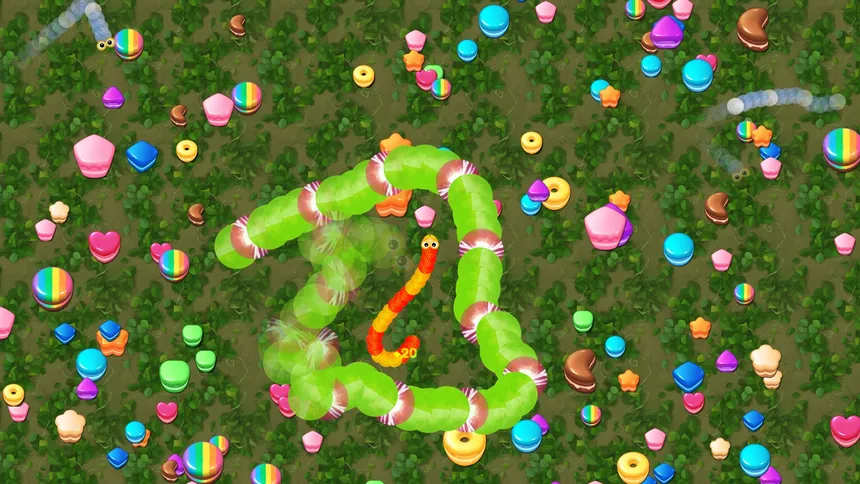 Скриншот 7 к игре Candy Snake Master
