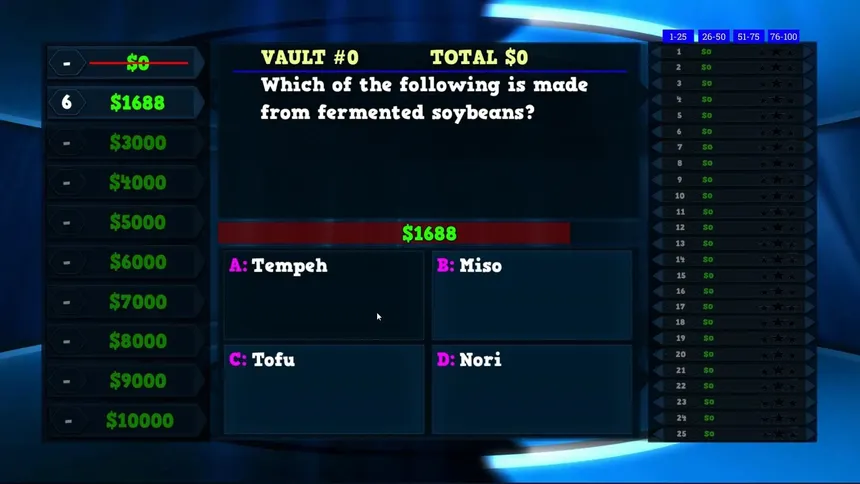 Скриншот 1 к игре Trivia Vault: Health Trivia Deluxe