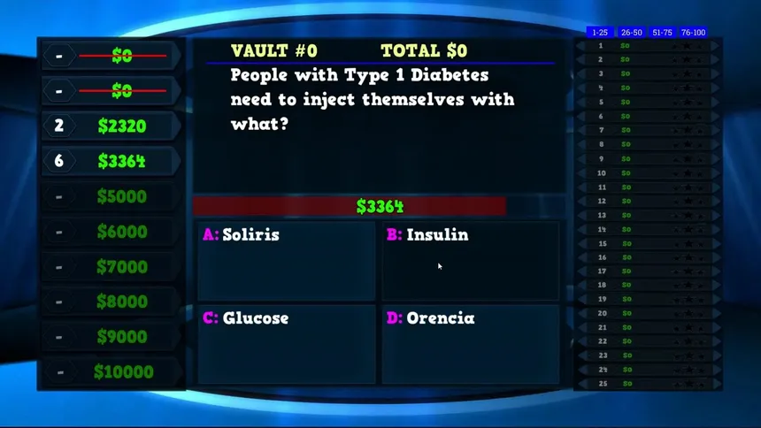 Скриншот 4 к игре Trivia Vault: Health Trivia Deluxe