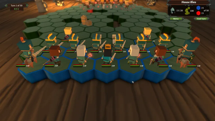 Скриншот 1 к игре Tavern Table Tactics