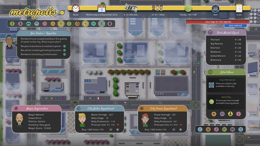 Скриншот 2 к игре Metropolis
