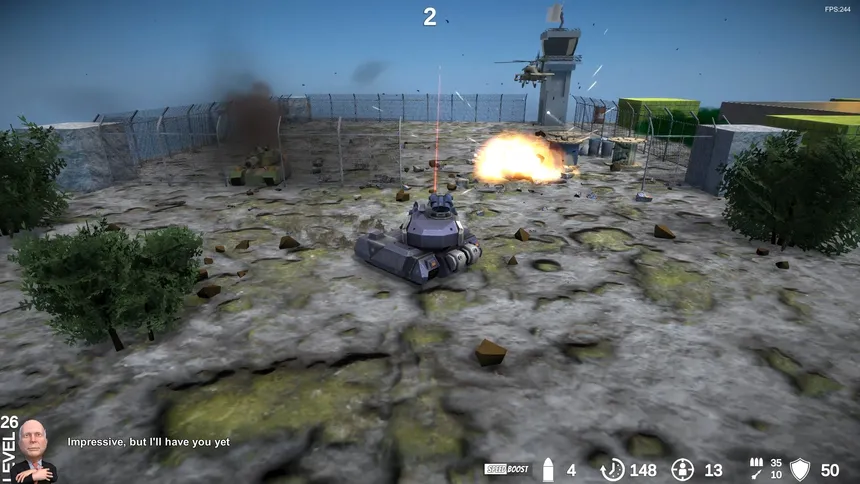 Скриншот 1 к игре Tank Slam